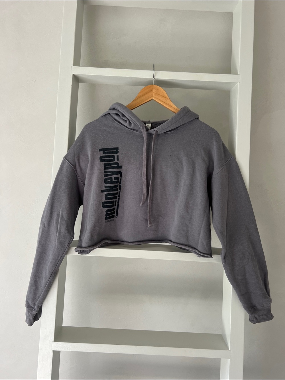 Monkey Pod Hawaii Cropped Hoodie